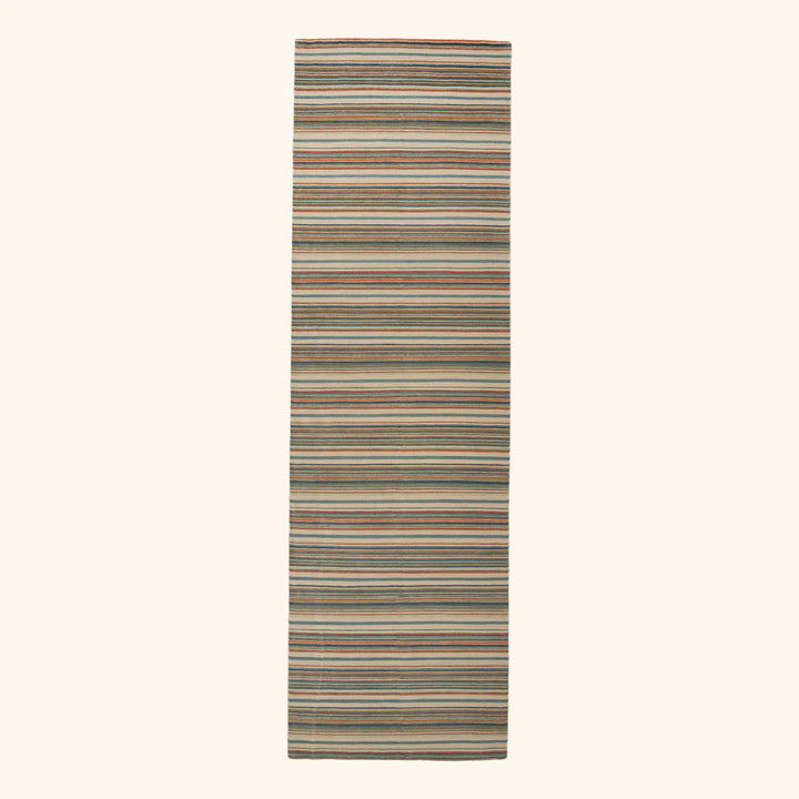 Tibetan Traditional Wool Silk Blend Runner - 3'10" x 12'5"