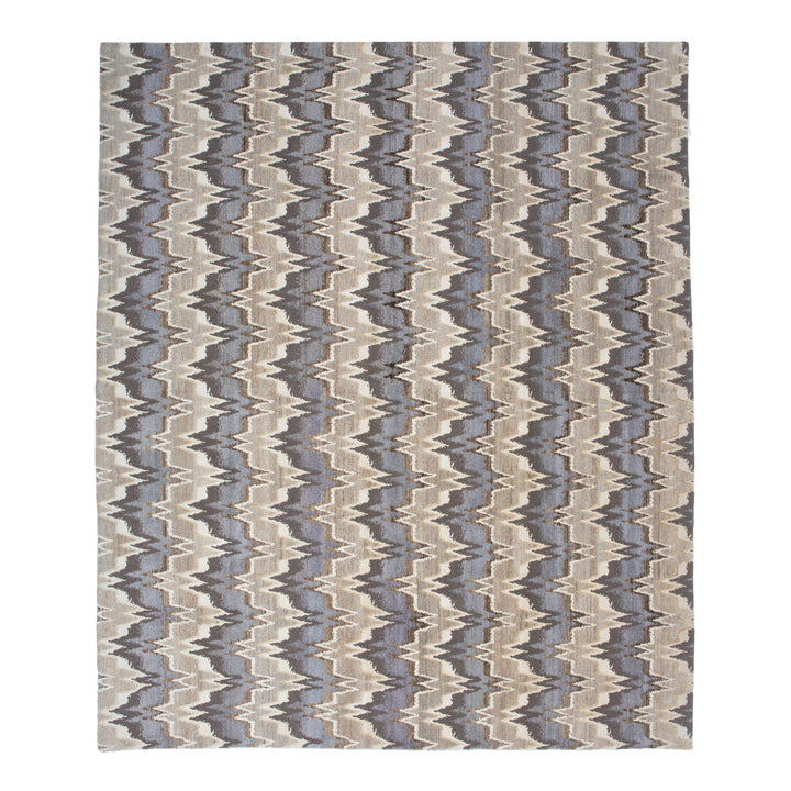 Tibetan Traditional Sunpat Silk Blend Rug - 11'1" x 12'10"