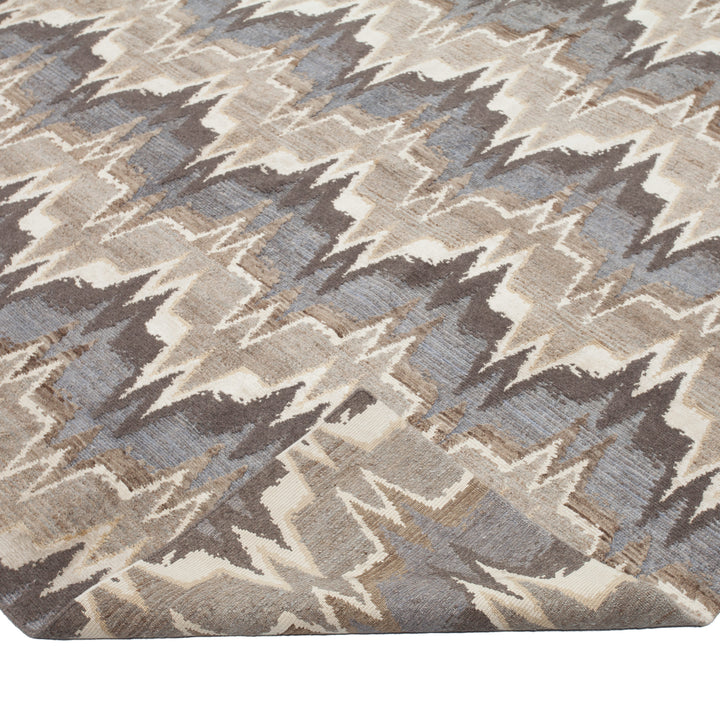 Tibetan Traditional Sunpat Silk Blend Rug - 11'1" x 12'10"