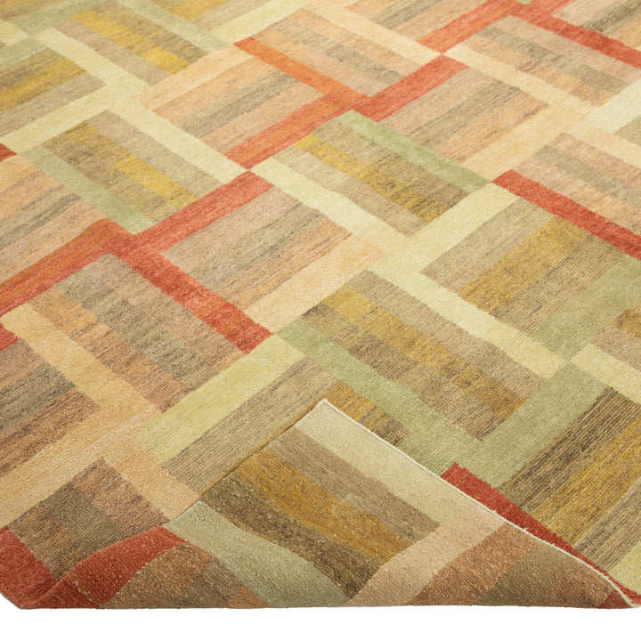 Tibetan Traditional Wool Rug - 8'1" x 10'1"