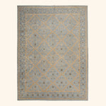 Tibetan Traditional Wool Silk Blend Rug - 9'3" x 12'2"