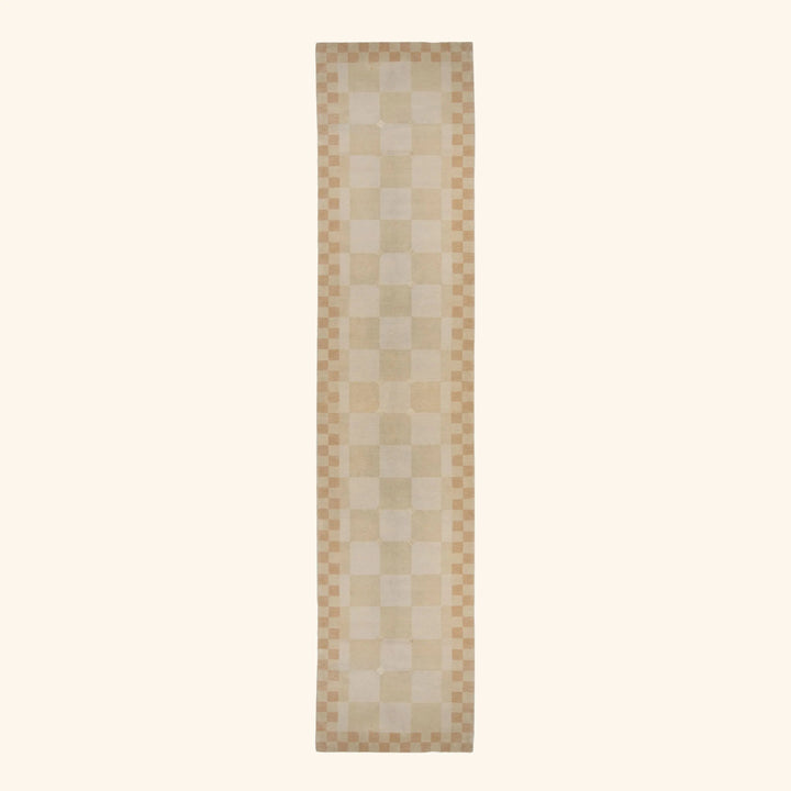 Tibetan Traditional Wool Silk Blend Runner - 3'6" x 20'4"