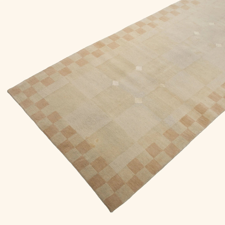 Tibetan Traditional Wool Silk Blend Runner - 3'6" x 20'4"