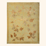 Tibetan Traditional Wool Silk Blend Rug - 8'3" x 9'10"