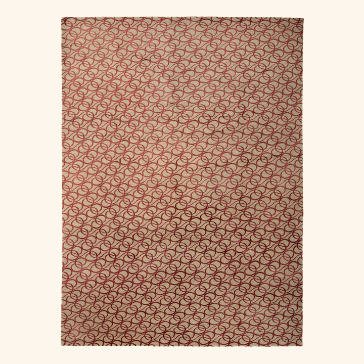 Tibetan Traditional Wool Silk Blend Rug - 9'1" x 12'4"