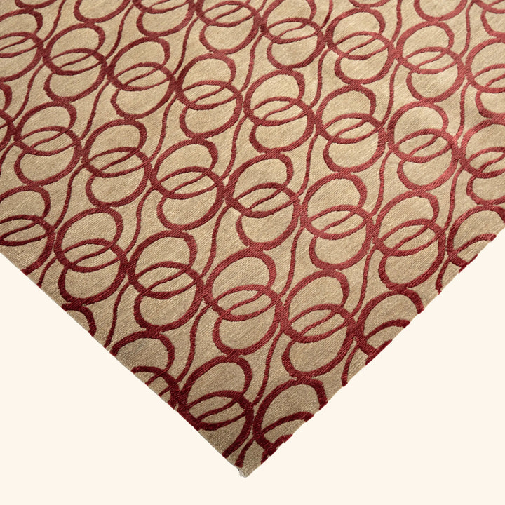 Tibetan Traditional Wool Silk Blend Rug - 9'1" x 12'4"