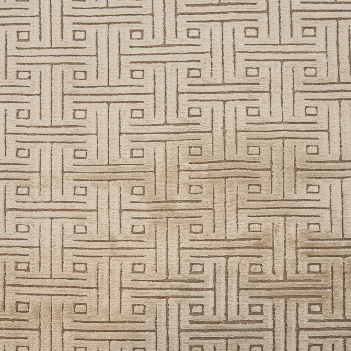 Tibetan Traditional Wool Silk Blend Runner - 4'2" x 10'3"