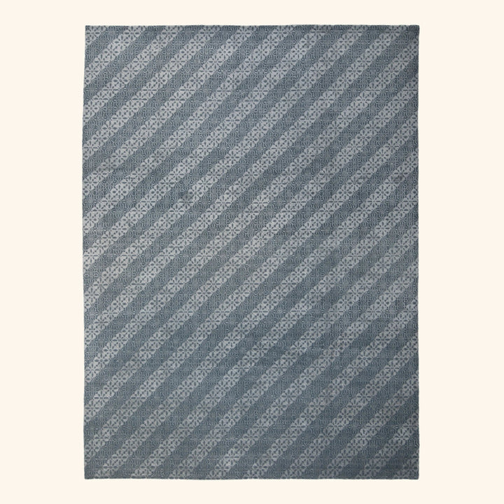 Tibetan Traditional Wool Silk Blend Rug - 9'1" x 12'1"