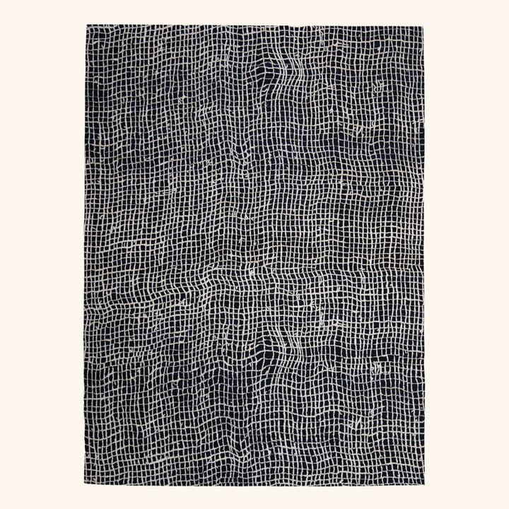 Tibetan Traditional Allo Rug - 9'1" x 11'10"