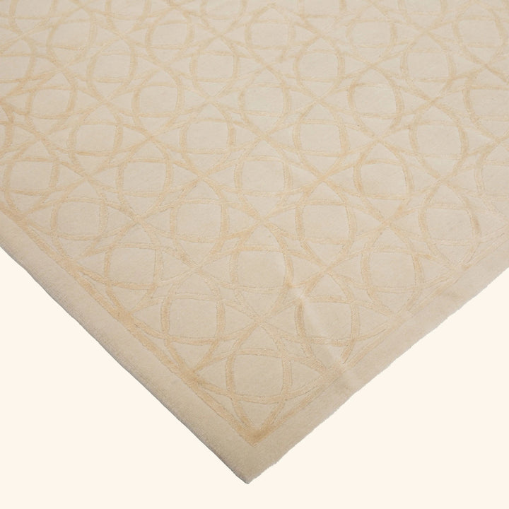 Tibetan Traditional Wool Silk Blend Rug - 9'1" x 11'10"