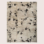 Aurora Contemporary Tibetan Silk Rug Slate / 12x15