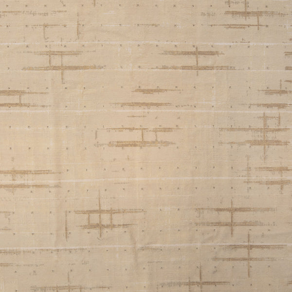 Ivory Contemporary Wool Silk Blend Rug - 8' x 10'