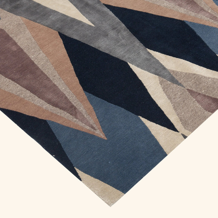 Traditional Tibetan Wool Rug - 9'1" x 12'2"