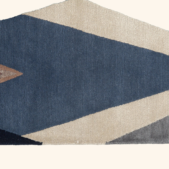 Traditional Tibetan Wool Rug - 9'1" x 12'2"