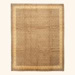 Traditional Tibetan Wool Silk Blend Rug - 9'3" x 11'10"