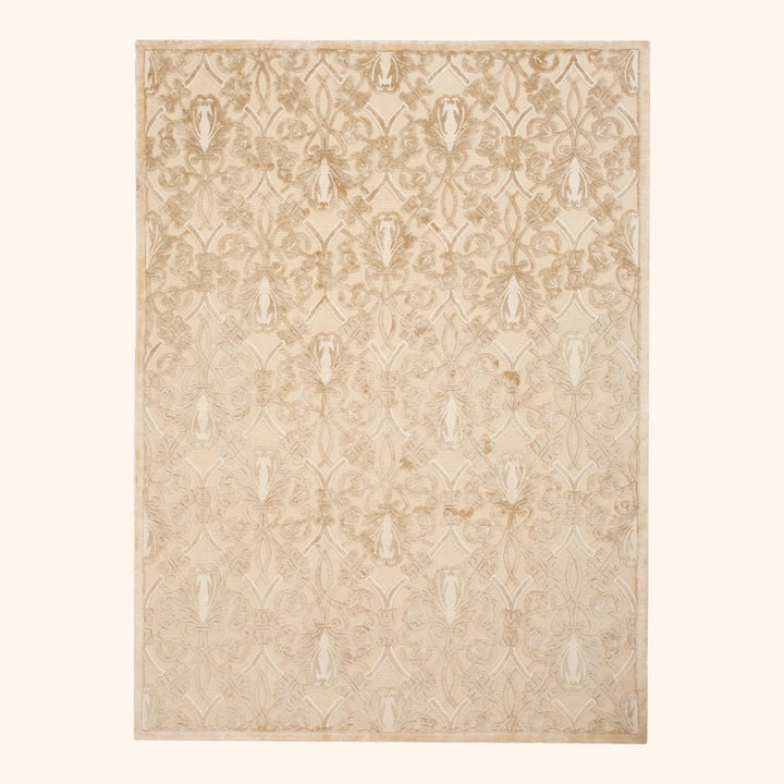Traditional Tibetan Wool Rug - 9' x 12'2"