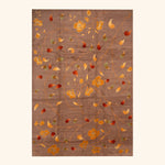 Traditional Tibetan Wool Silk Blend Rug - 9'1" x 13'1"