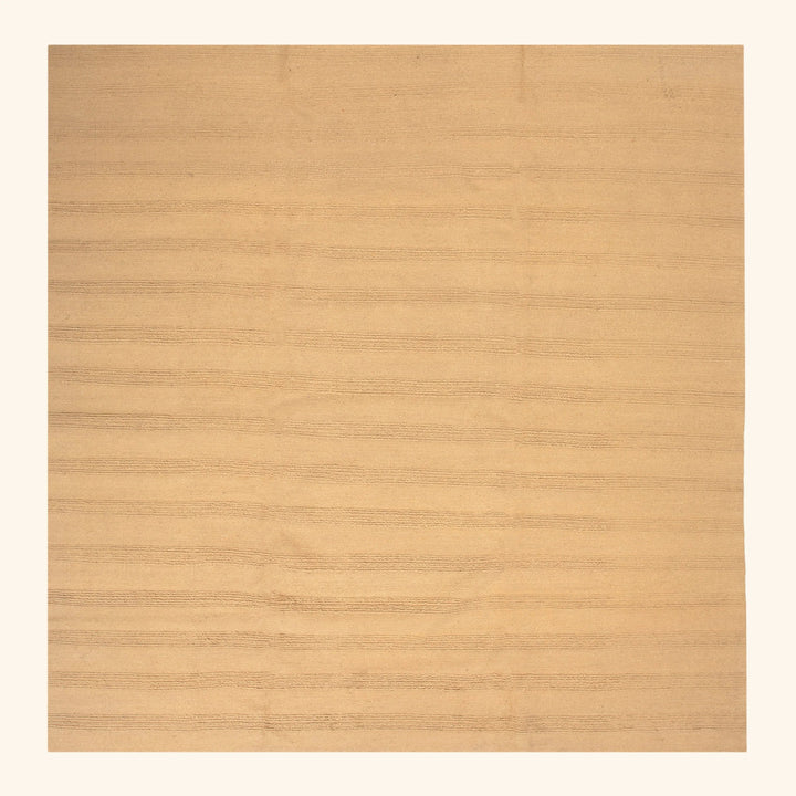 Traditional Tibetan Wool Silk Blend Rug - 11'10" x 12'