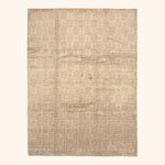 Traditional Tibetan Wool Silk Blend Rug - 9'1" x 12'5"