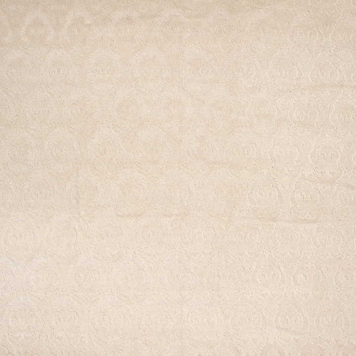 Traditional Tibetan Wool Silk Blend Rug - 9'1" x 12'10"