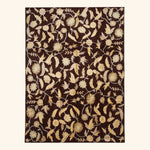 Traditional Tibetan Wool Silk Blend Rug - 9'1" x 12'1"