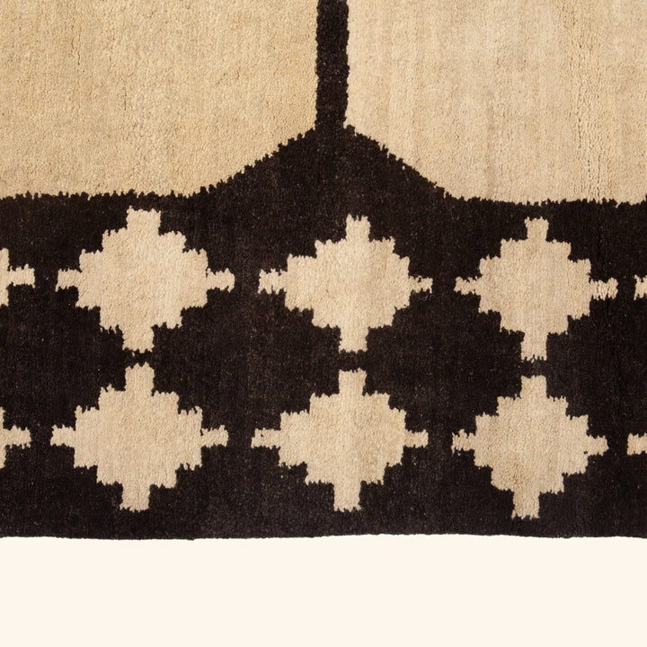Traditional Tibetan Wool Rug - 14'8" x 15'1"