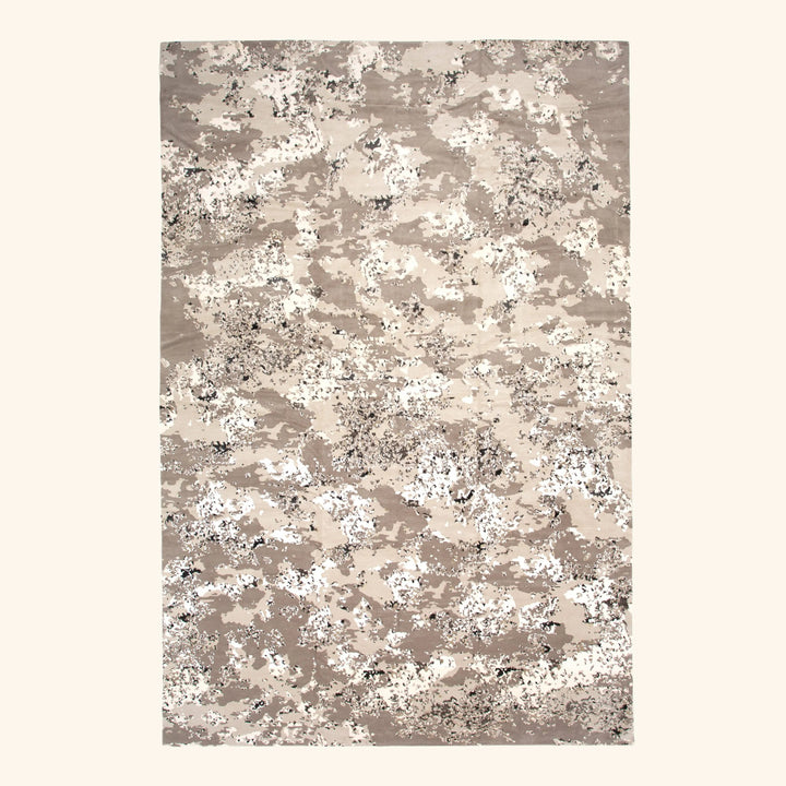 Traditional Tibetan Wool Silk Blend Rug - 12'3" x 18'4"