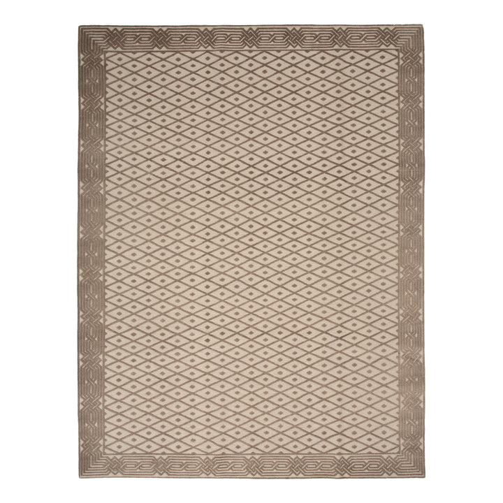 Traditional Tibetan Wool Rug - 9'1" x 12'