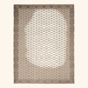 Traditional Tibetan Wool Rug - 9'1" x 12'