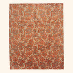 Traditional Tibetan Wool Silk Blend Rug - 8'1" x 10'