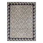 Traditional Tibetan Wool Silk Blend Rug - 9'1" x 12'3"