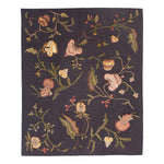 Traditional Tibetan Wool Silk Blend Rug - 8' x 9'10"