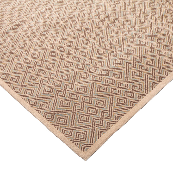 Traditional Tibetan Wool Rug - 14'1" x 17'10"