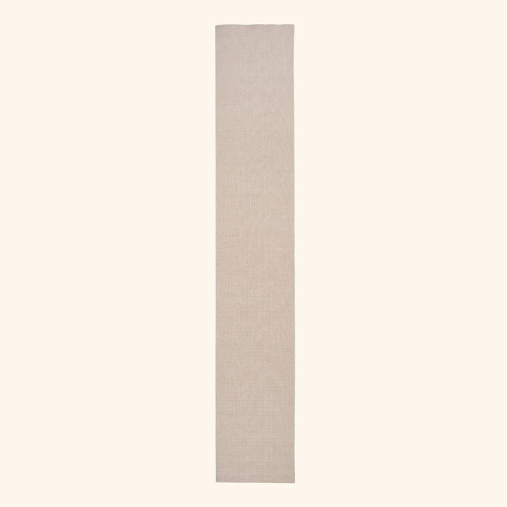 Traditional Tibetan Wool Silk Blend Runner - 2' x 15'1"