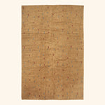 Traditional Tibetan Wool Silk Blend Rug - 8'2" x 12'7"