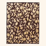 Traditional Tibetan Wool Silk Blend Rug - 8'1" x 10'1"