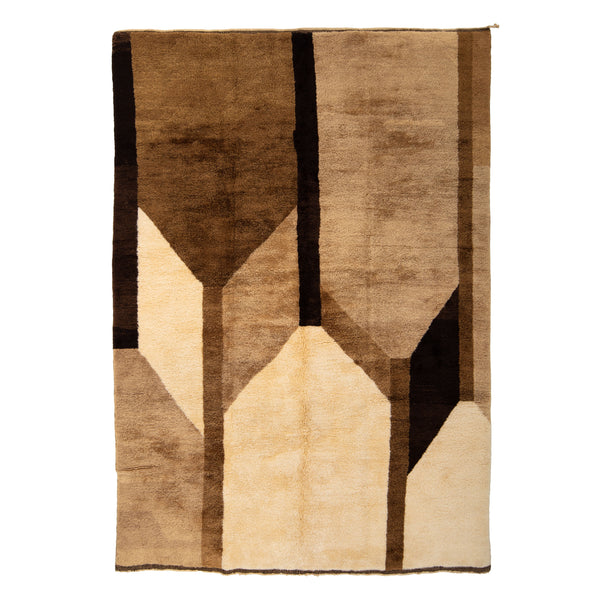 Natural Casablanca Moroccan Wool Rug - 8'4" x 12'1"