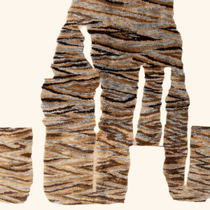 Natural Casablanca Moroccan Wool Rug - 8'8" x 11'7" - hover