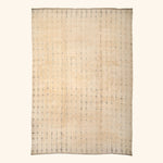 White Casablanca Moroccan Wool Rug - 13'11" x 20'8"