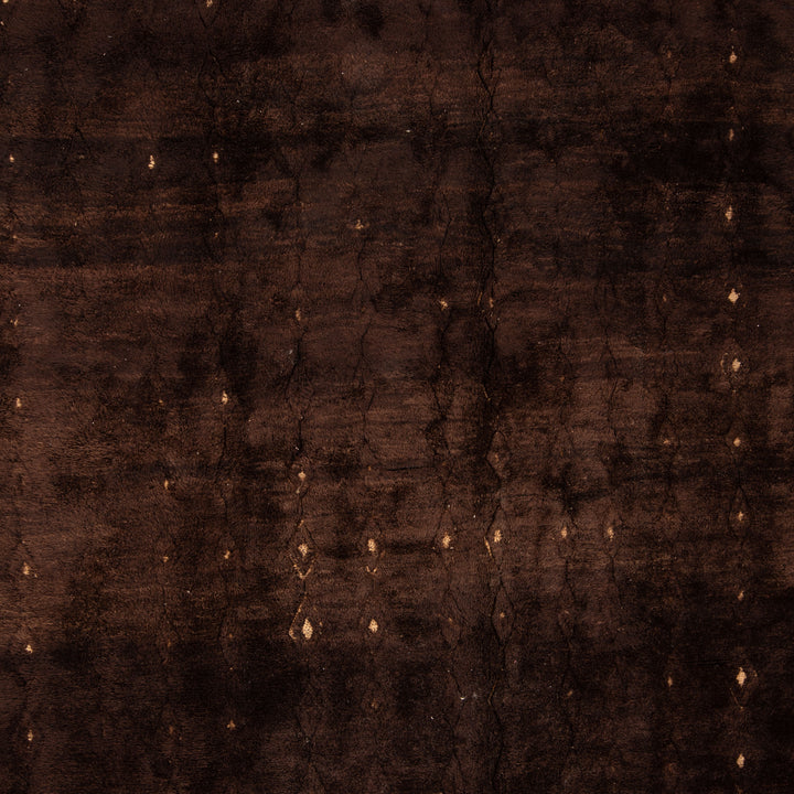 Brown Casablanca Moroccan Wool Rug - 10'9" x 13'7"