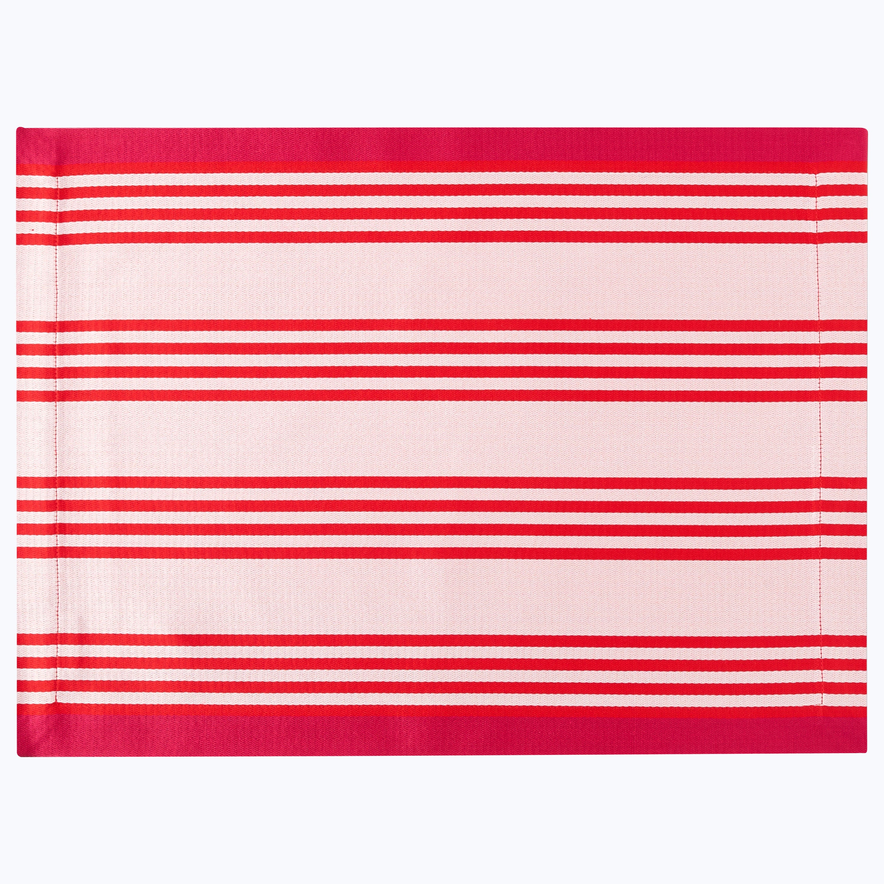 Cherry Red Kutnu Placemat