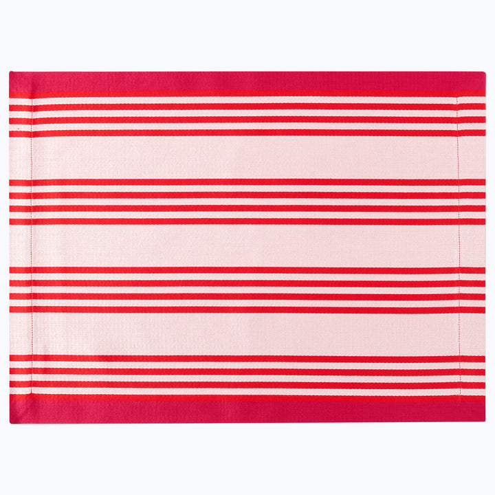 Cherry Red Kutnu Placemat