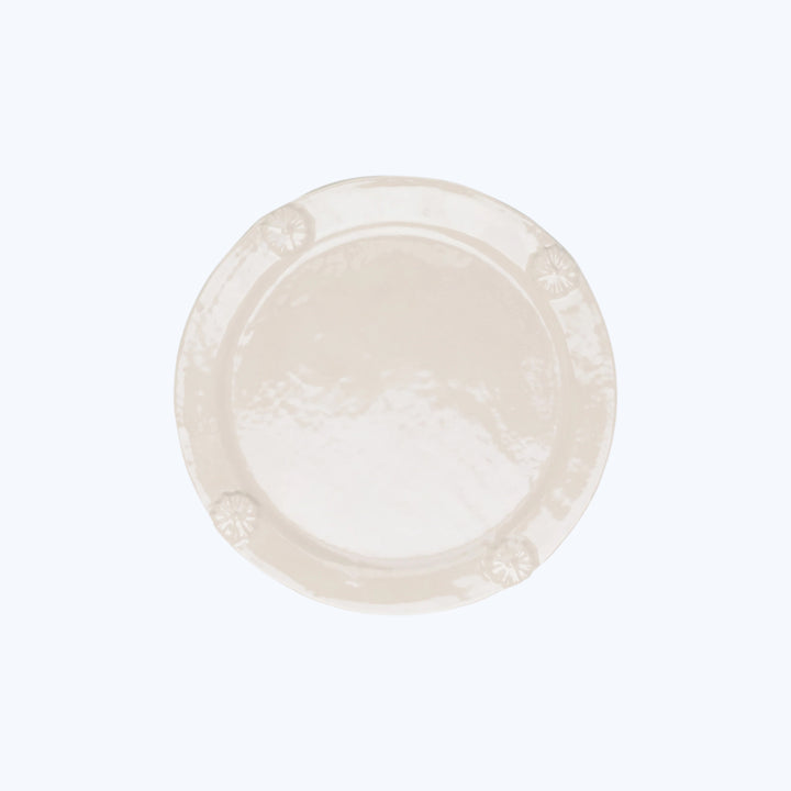Flower Rim Dessert Plate