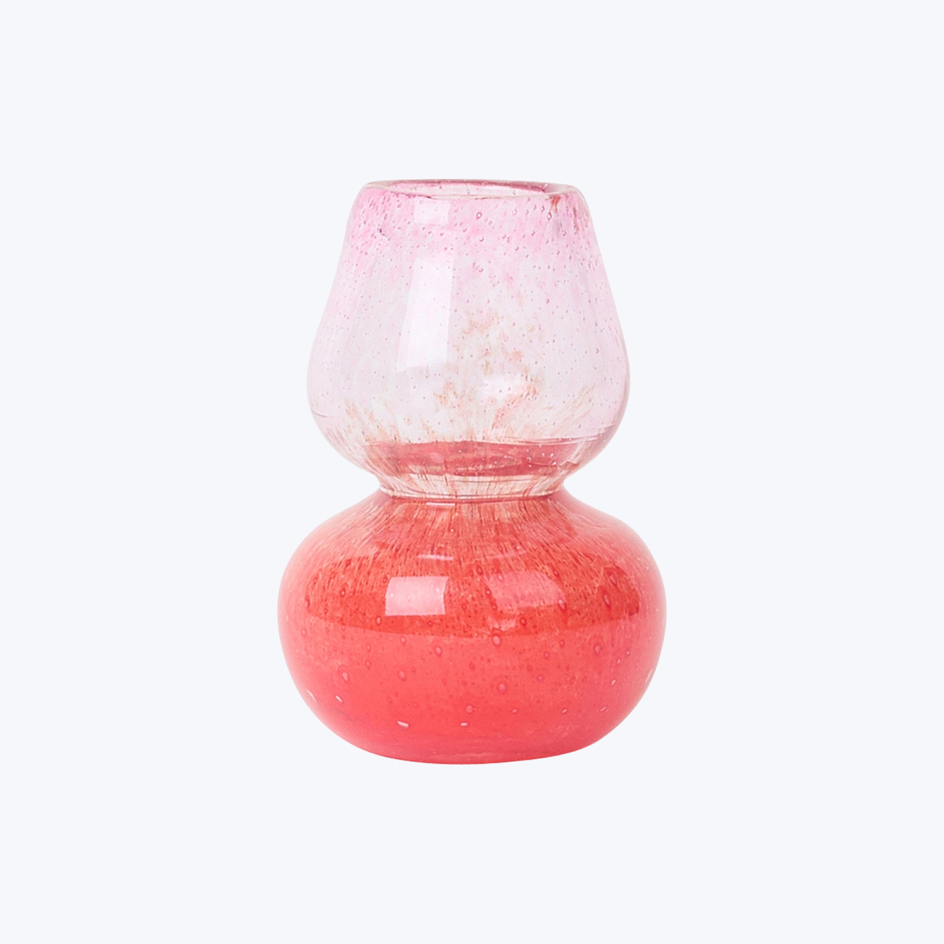 Glass Bubble Candlestick Holder - Thumbnail 2
