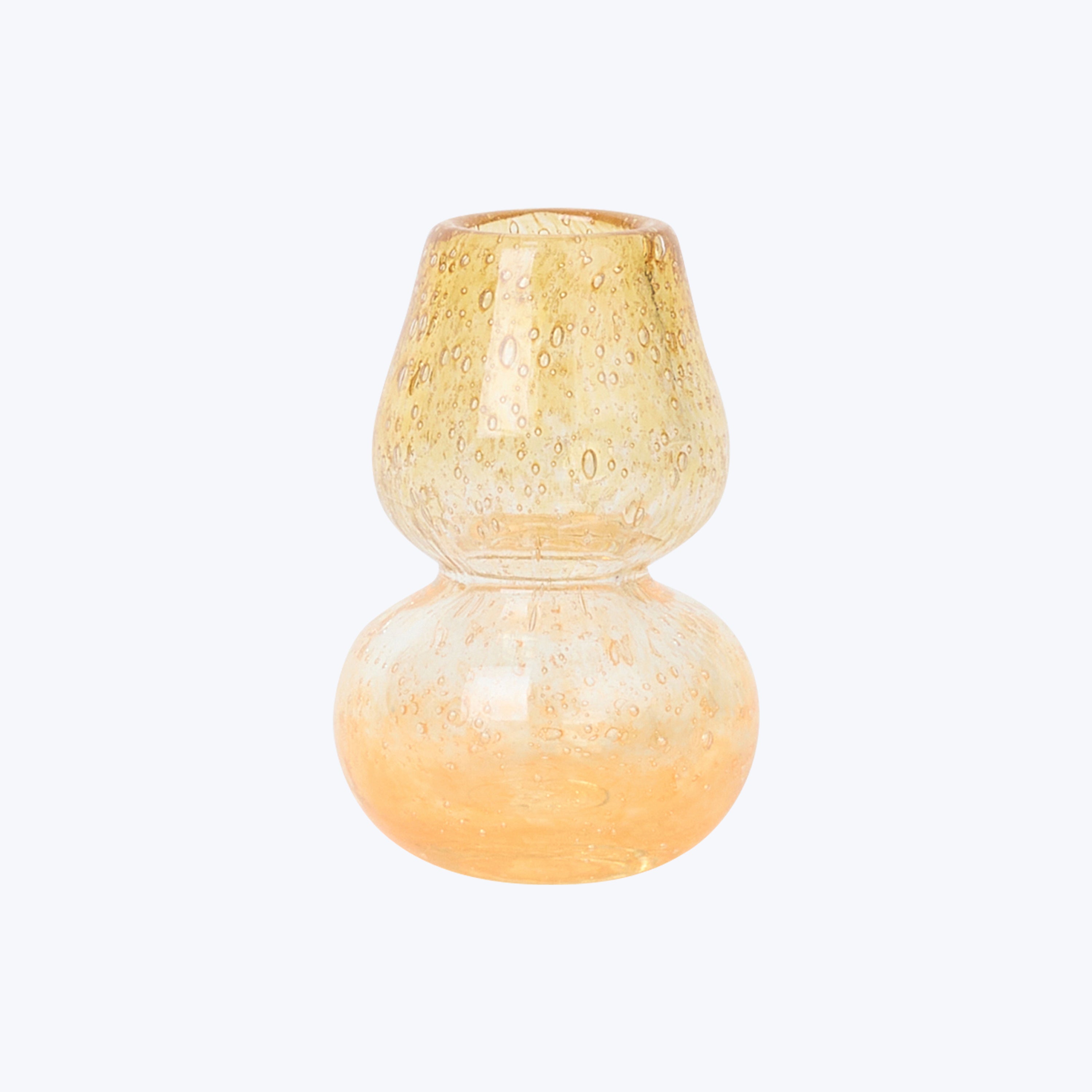 Glass Bubble Candlestick Holder - Thumbnail 3