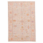 Traditional Oushak Wool Rug - 6' x 8'9"