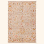 Traditional Oushak Wool Rug - 6' x 8'7"