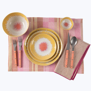 Elsa Napkin Terracotta/Natural - hover