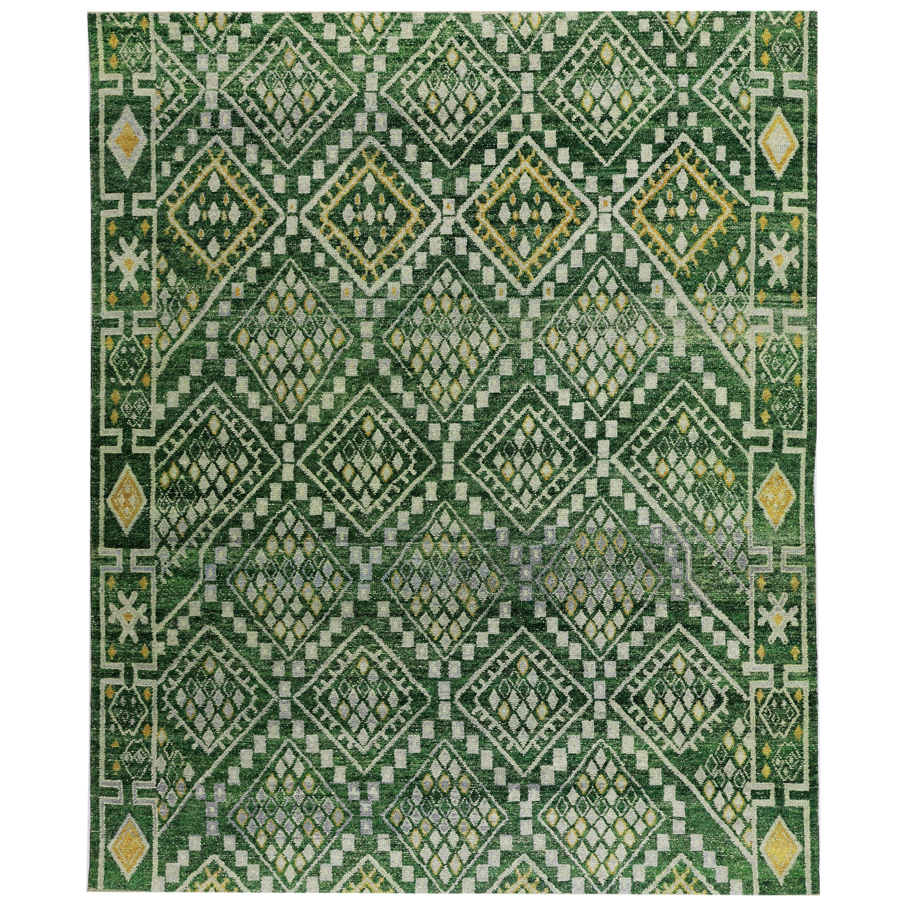 Green Alchemy Transitional Wool Rug - 8'4" x 10'3"