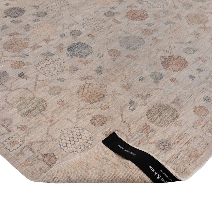 Grey Contemporary Silk Rug - 8' x 10'